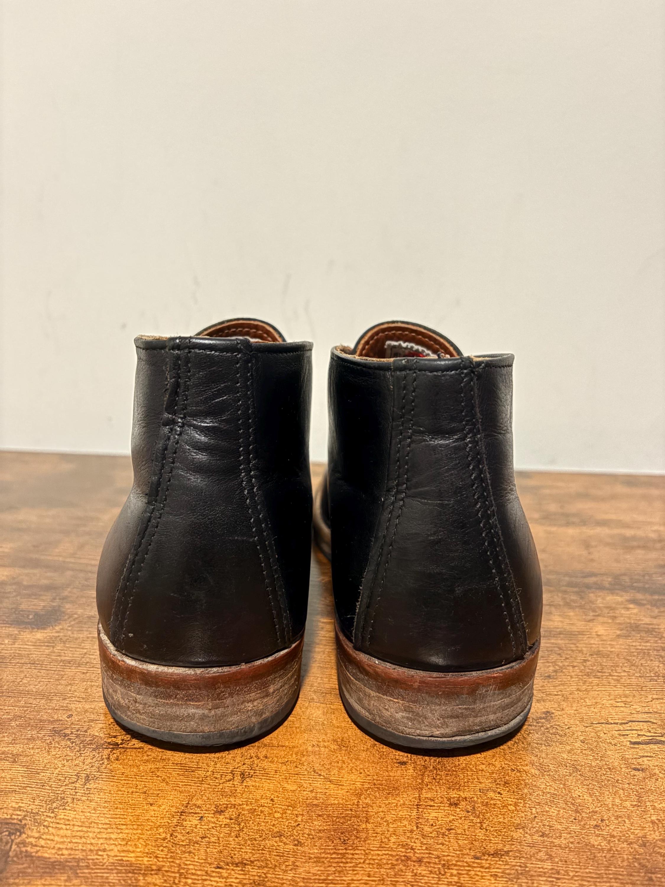 Red Wing 9024 Beckman Chukka Black Featherstone Boots 9.5 D 541020