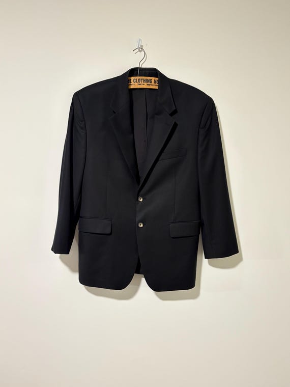 Lauren Ralph Lauren Mens Wool Suit Jacket Blazer Made in Canada