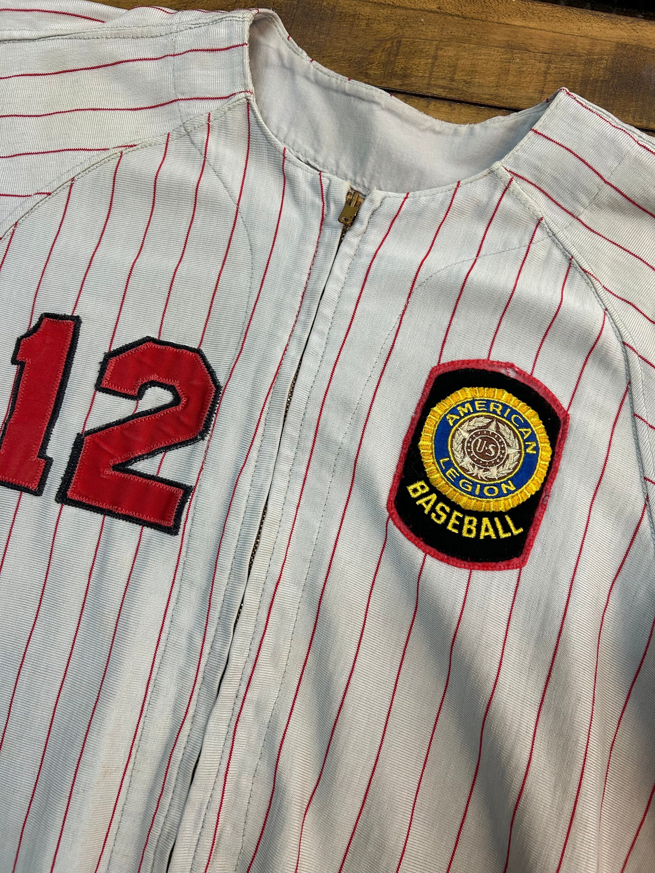 ️60‘s【LIGHTNING ZIP】 BASEBALL SHIRT 60\u0027sLIGHTNING ZIP BASEBALL SHIRT Cotton Rich Zip Up Quilted Jacket