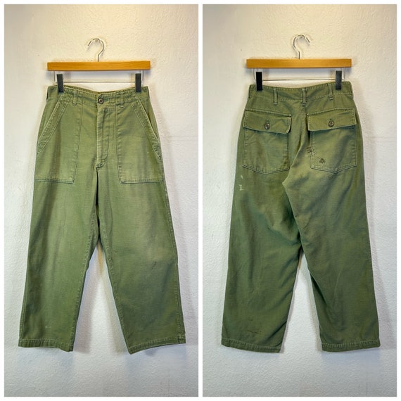 パンツ 60s US.ARMY baker pants vintage Vintage 1960s Army Pants Baker OG 107 - Raleigh Vintage