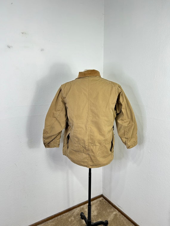 50s vintage red head cotton  hunting jacket fishi… - image 2