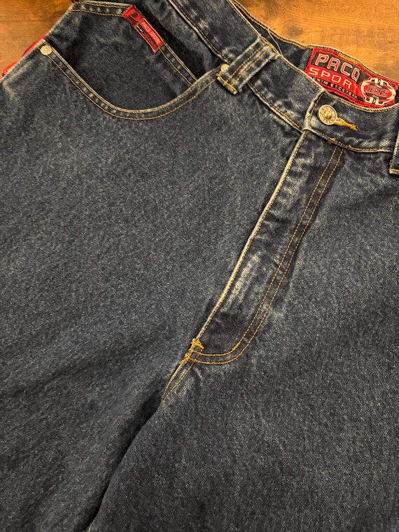 90s Vintage PACO Jeans Wide-snap Button Size 34 Jnco Style 443593 90s Vintage PACO Jeans Wide-snap Button Size 34 Jnco Style 443593
