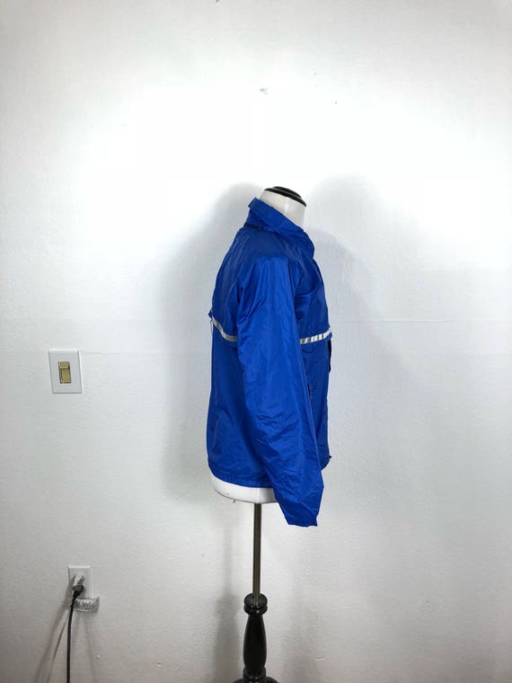 70's vintage adidas nylon zip up windbreaker rain… - image 3