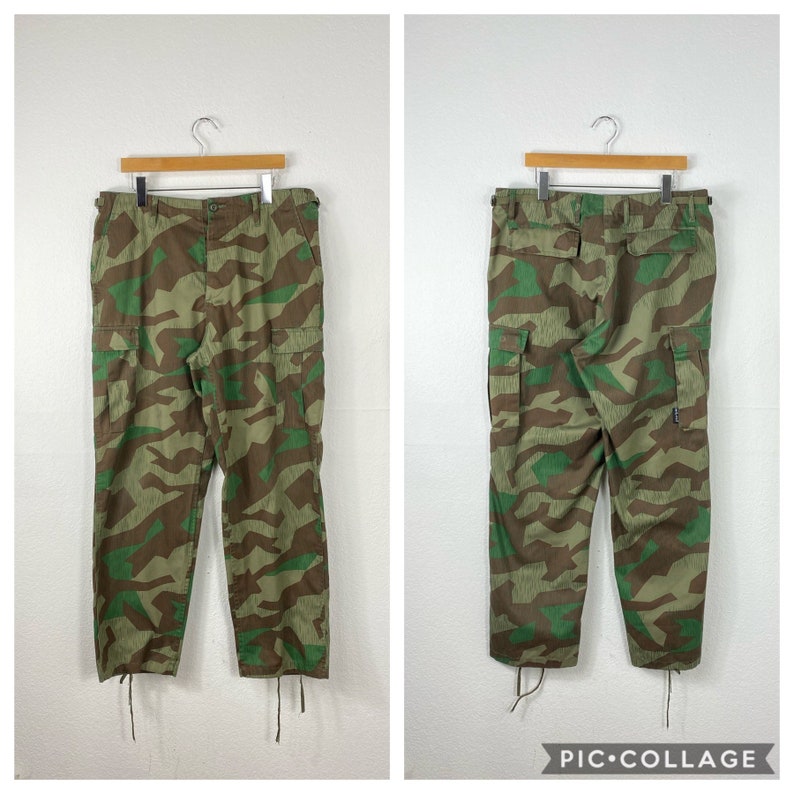 MIL-TEC camouflage cargo trousers pants size L
