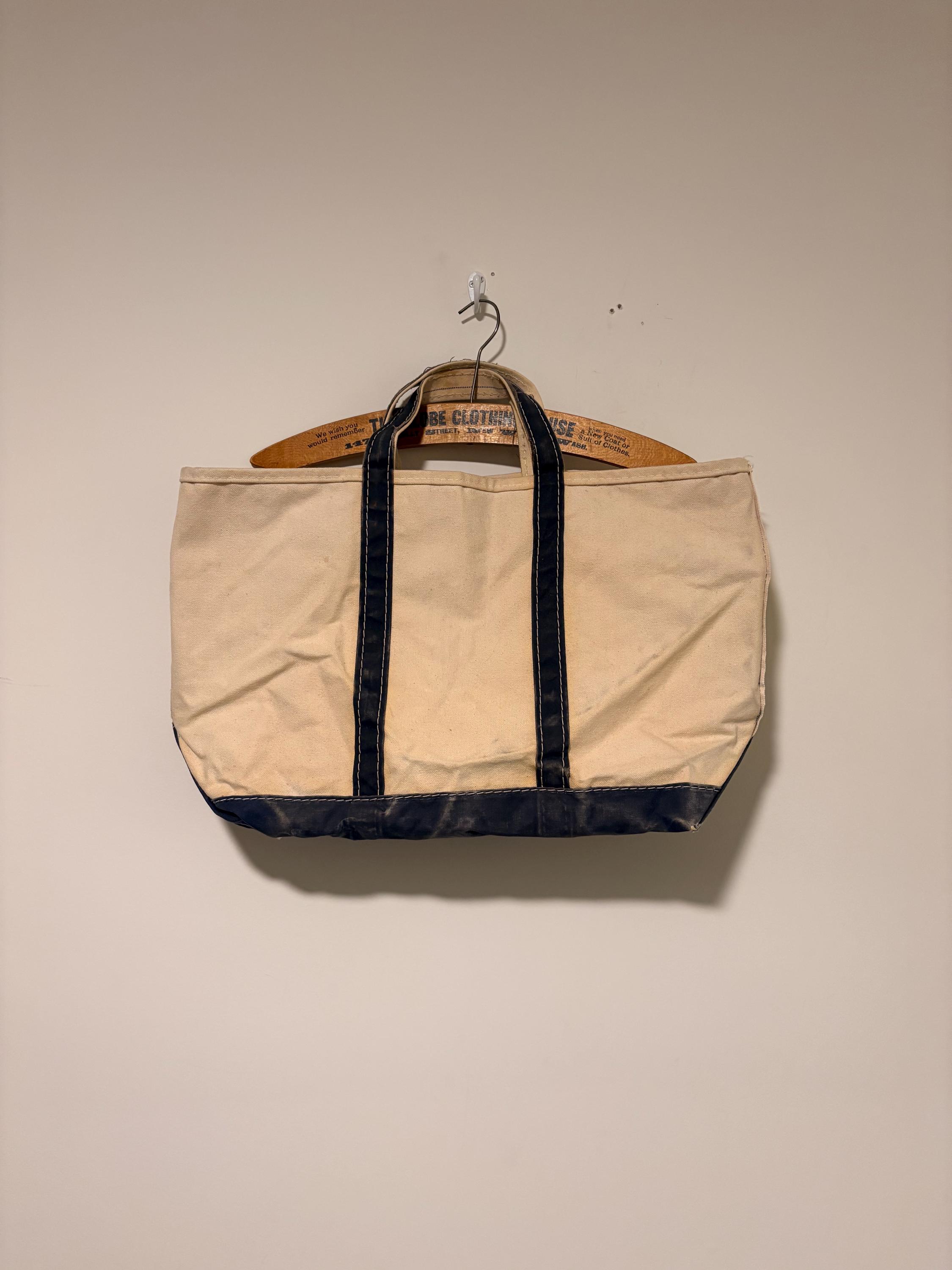 7080s LL.BEAN Boston bagレザーハンドル ギザタグワッペン Vintage Llbean Bag - Etsy