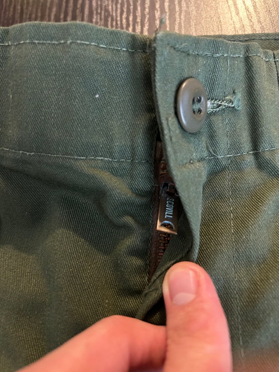 70s Vintage Military U.s.army Og-507 Cotton Poly Fatigue Baker