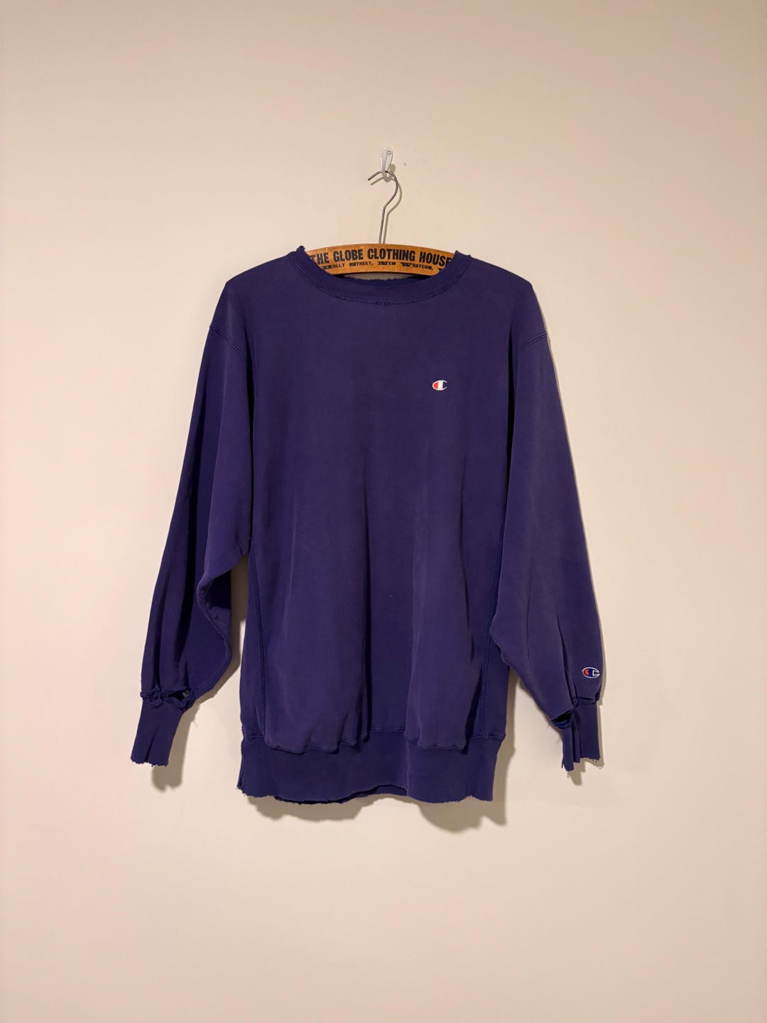90s Vintage Distressed Champion Reverse Weave Sweatshirt 541267 - Etsy