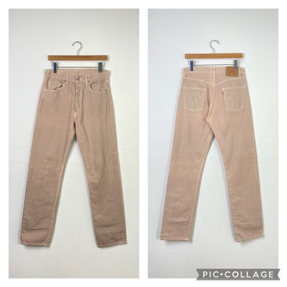 90s vintage levis 501 overdyed jeans denim pants … - image 1