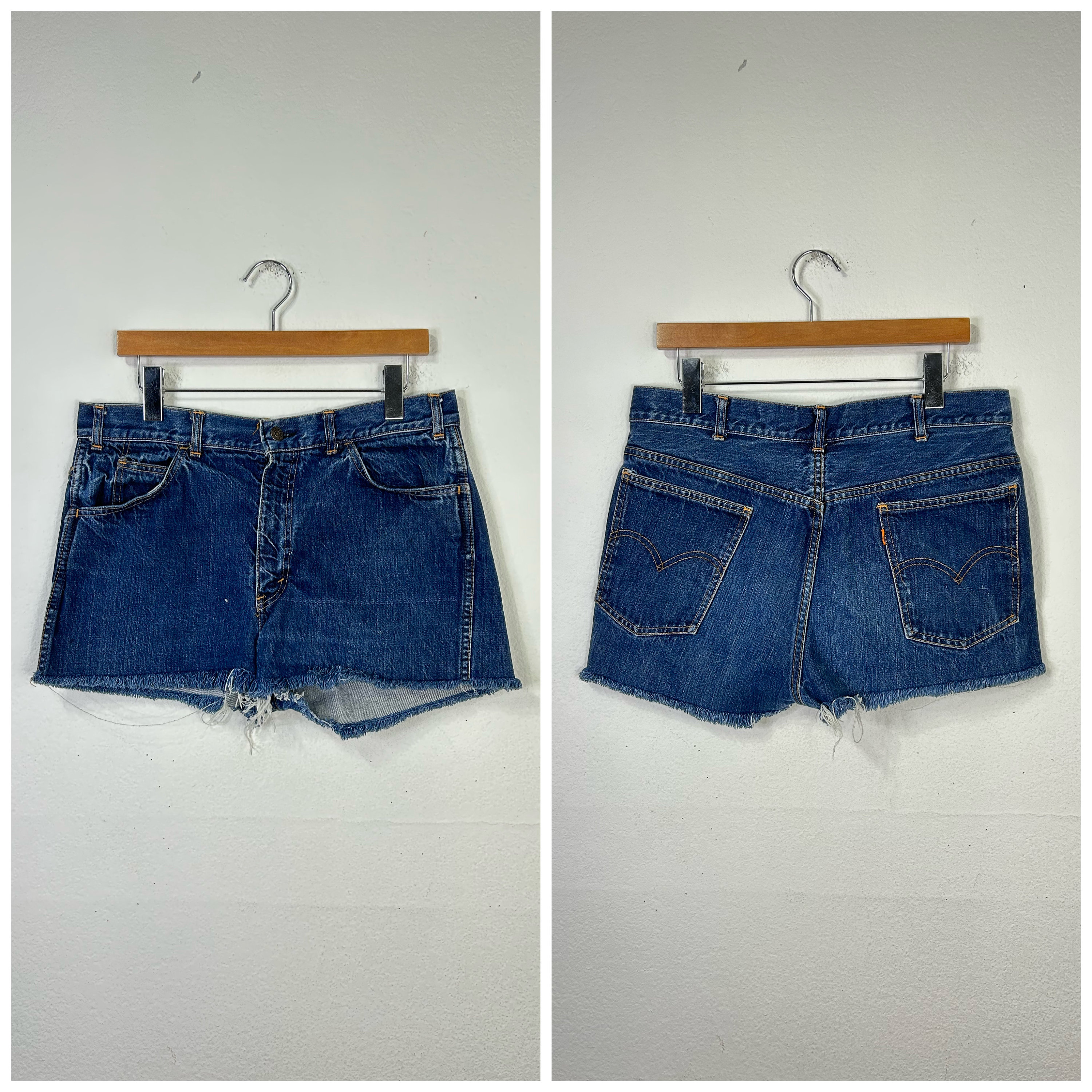 Levi’s / Vintage/60s～70s/オレンジタブ/ビッグE/カットオフデニムショートパンツ/実寸W32 il_fullxfull.5440862108_ck5p.jpg