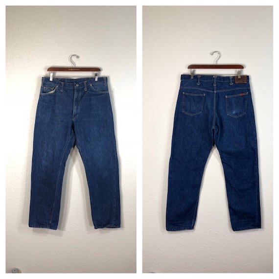 60's vintage ranchcraft indigo denim pants jeans z