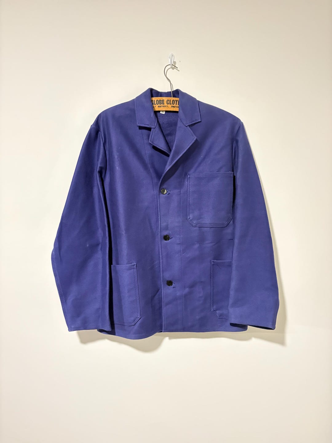60s Vintage German Moleskin Work Jacket 100% Cotton 403509 - Etsy