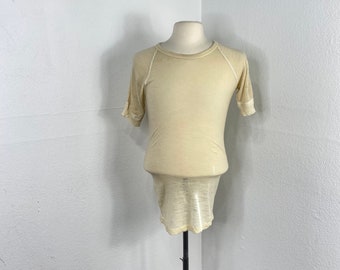 vintage wool nylon blend under shirt tee size 40 865677