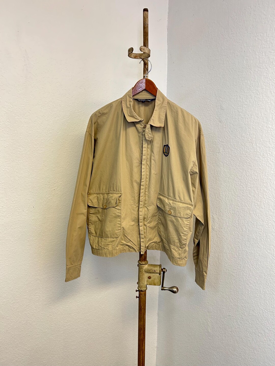 90s Vintage Polo Ralph Lauren Cotton Jacket Size L 443233 - Etsy