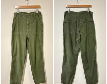 パンツ 1960's \"US.ARMY\" OG107 Baker Pants Vintage 1960s Army Pants Baker OG 107 - Raleigh Vintage