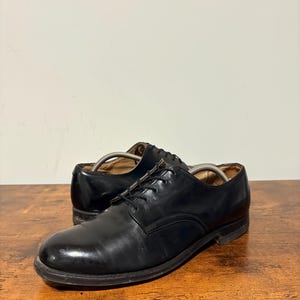 靴 89s U.S. Navy service shoes US7.5W Vintage Us Navy Service Shoes - Etsy