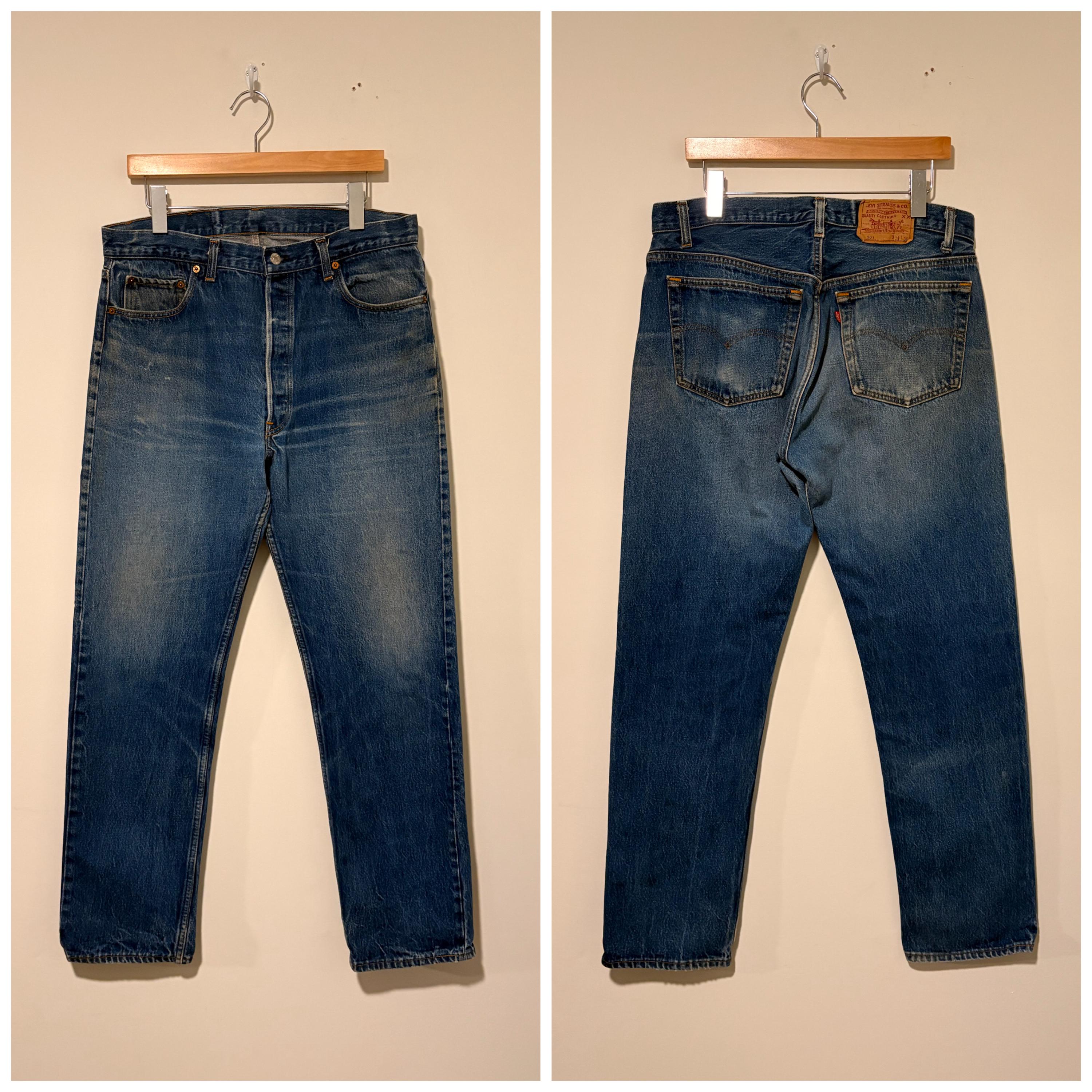 1980s Mens Levis 501 Jeans - Etsy