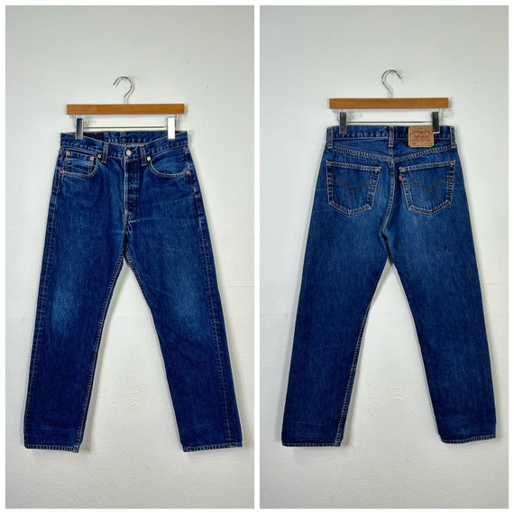イギリス製　【USED】90-00s Euro Levis 501 UK LEVI'S リーバイス 501 90年代 UK イギリス製 カラーデニム