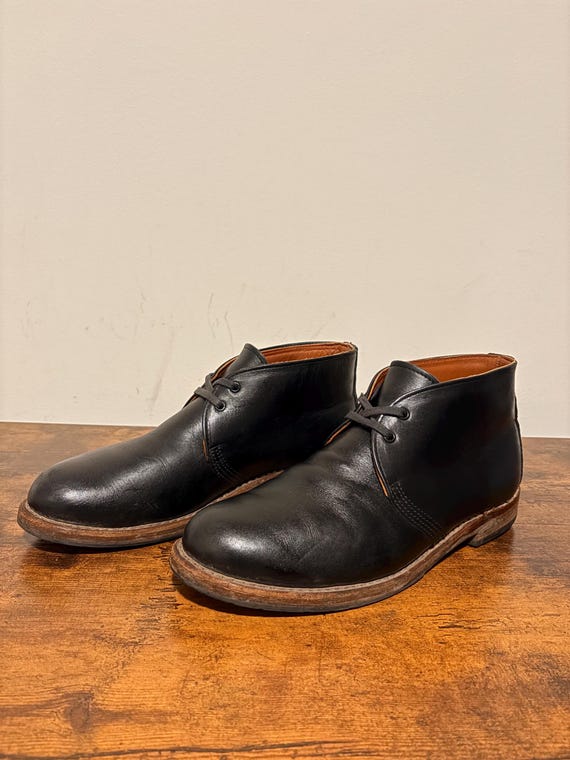 Red Wing 9024 Beckman Chukka Black Featherstone Boots 9.5 D 541020