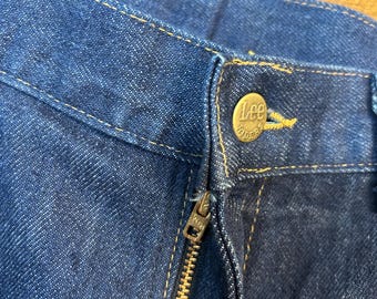 70s Vintage Lee 200 Riders Straight Jeans Denim Size 30 443283 - Etsy