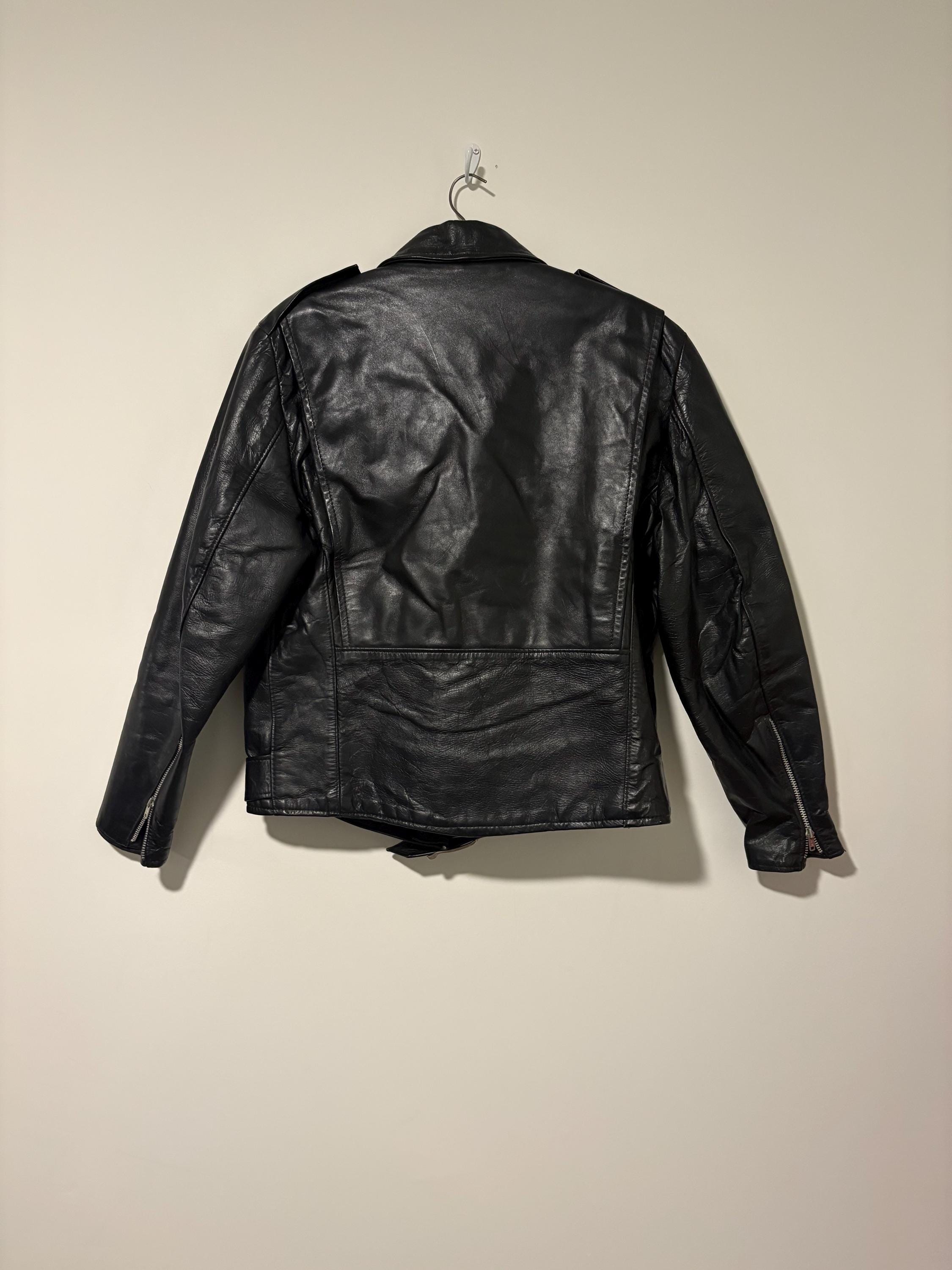 70年代ヴィンテージブルックスモーターサイクルレザージャケット