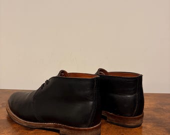 Red Wing 9024 Beckman Chukka Black Featherstone Boots 9.5 D 541020