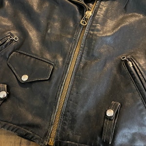 40s Vintage Northeaster Flying Togs BECK Leather Motorcycle Jacket ...
