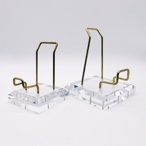 Crystal Display Stand with Acrylic Base for Crystals, Minerals, Specimens, Rocks, Slabs, Fossils, and more!