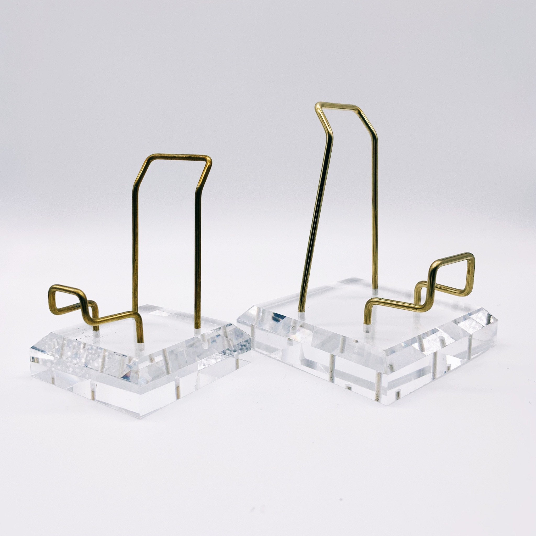 Crystal Display Stand with Acrylic Base for Crystals, Minerals, Specimens, Rocks, Slabs, Fossils, and more!