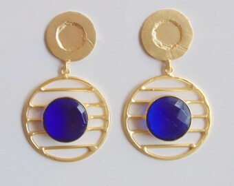 Bhagat Jewels Ciondolo in Labradorite e cianite Blu Bhagat Jewels Ciondolo in Labradorite e cianite Blu