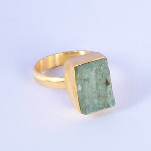 Wholesale Natural Green Kyanite Gemstone Ring Jewelry Supplier From Jaipur