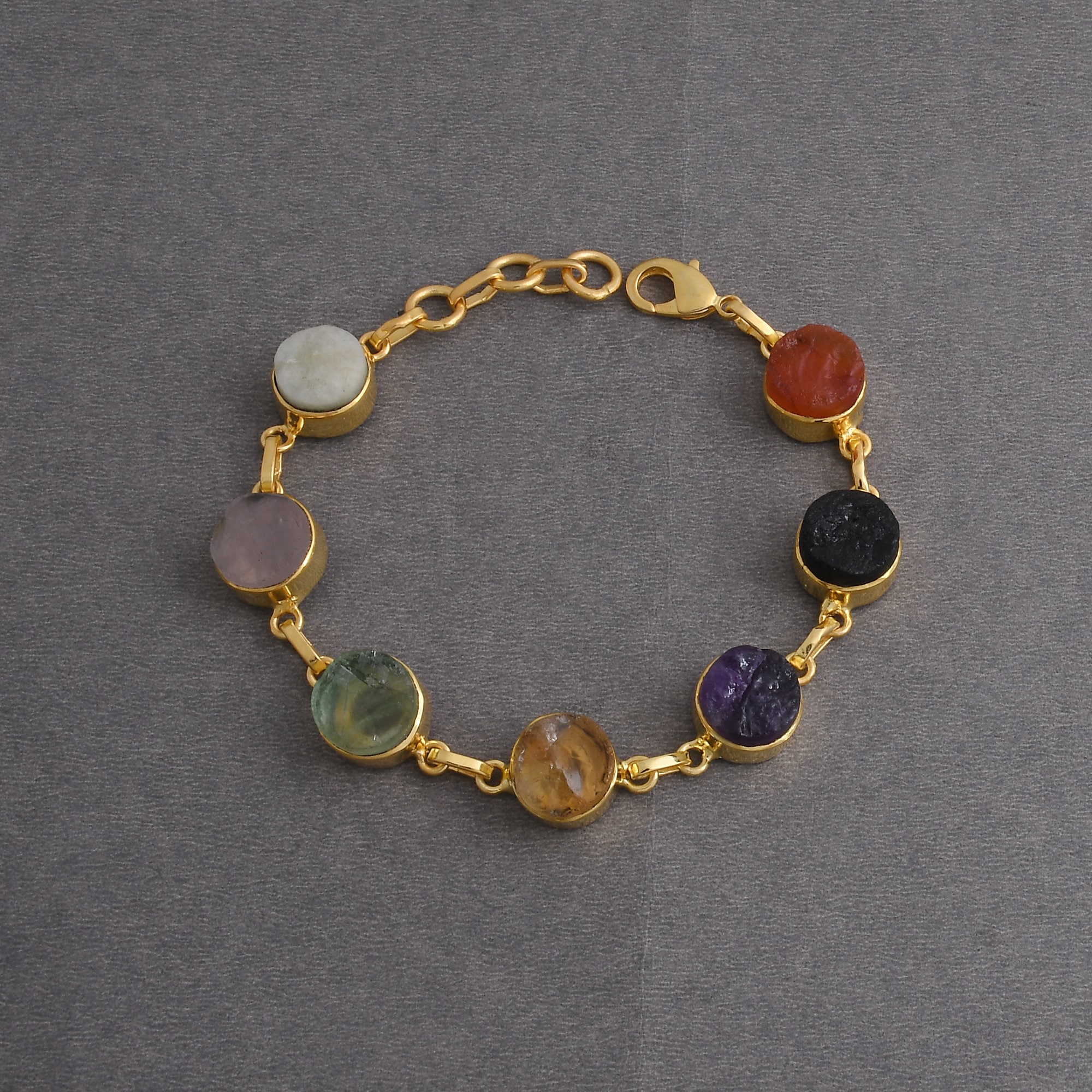 Gold stone bracelet designs deals