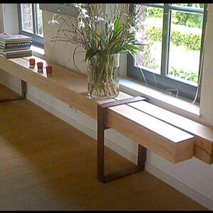2 Steel rectangular feet for DIY creations