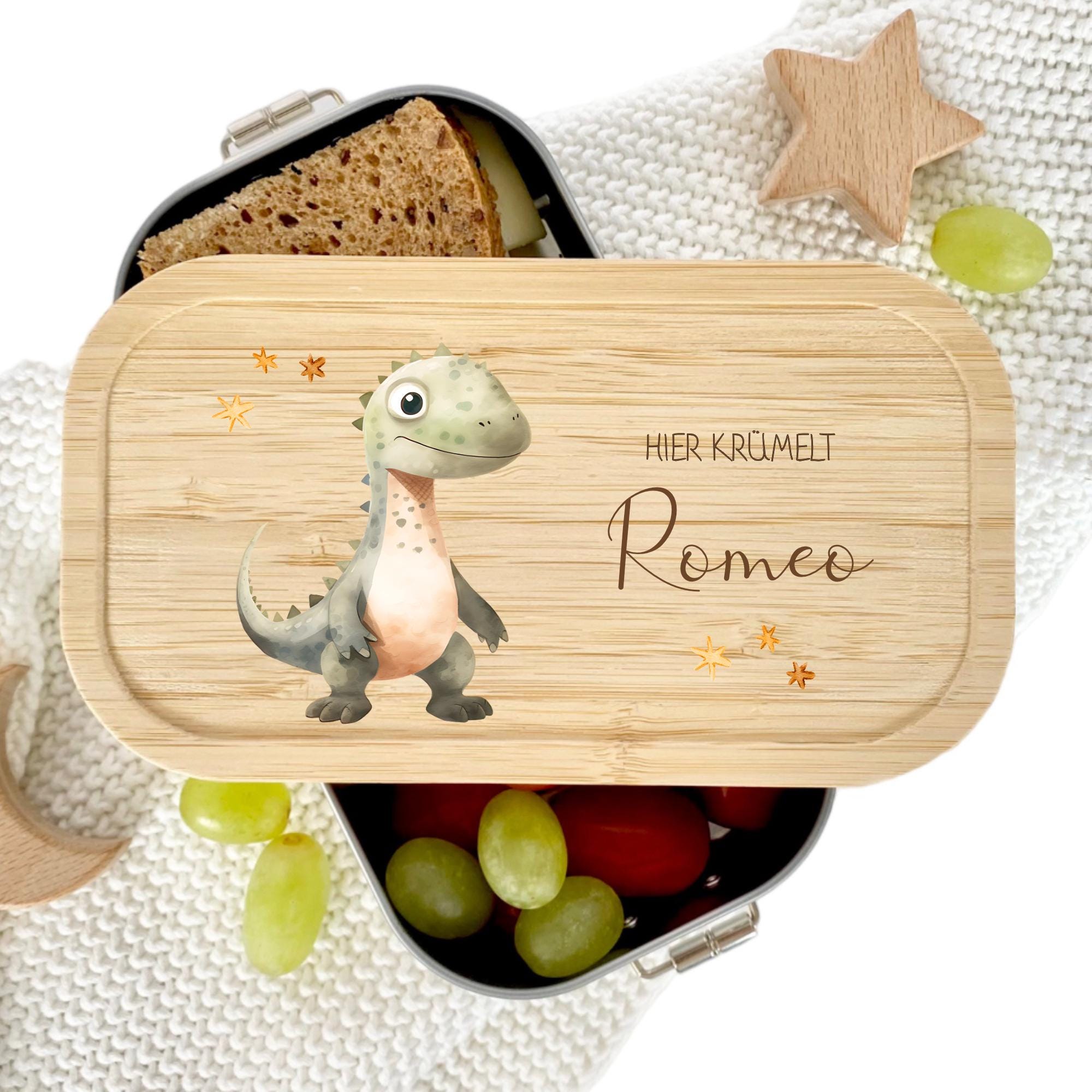 Brotdose personalisiert, Kita Brotdose Kinder personalisiert, Schulanfang Geschenk Einschulung, Schule Brotdose Edelstahl, Lunchbox