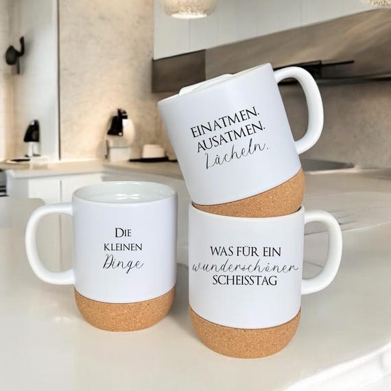 Tasse mit Spruch 