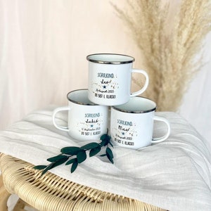 Einschulung Tasse Personalisiert Einschulung Geschenk Tasse Schulkind 2024 Schulanfang Junge Mädchen Schulstart Manufaktur Liebevoll Bild 3