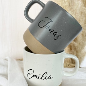 Tasse Personalisiert Geschenk Frau Mann Name Kaffeetasse Keramik Keramiktasse, Manufaktur Liebevoll Bild 4