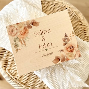 Erinnerungskiste Hochzeitsgeschenk Holzkiste Personalisiert Erinnerungsbox Geldgeschenk Hochzeit Geschenk Wedding Gift Manufaktur Liebevoll