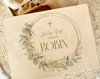 Baptism gift memory box baby memory box baby gifts baptism gift baby name wooden box boys baptism gift girls child wooden box
