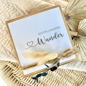Schwangerschaft verkünden Geschenkschachtel von Mama für Papa Oma Tante Onkel Opa  Geschenkschachtel | Geschenkbox | Manufaktur Liebevoll