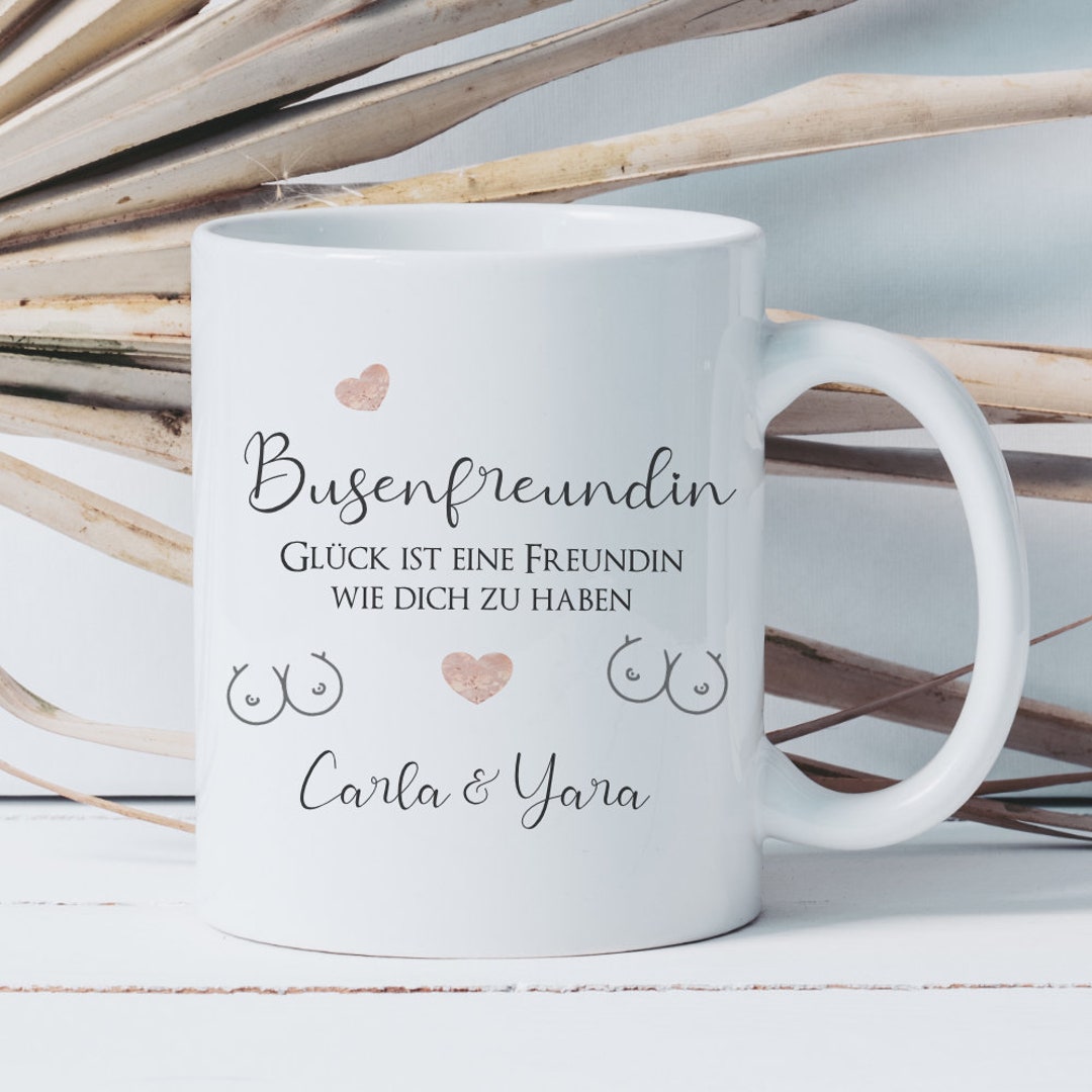 Busenfreundin Tasse Mit Body-Positivity-Motiv – Kaffeebecher 330 Ml, Spülmaschinenfest, Beidseitig Bedruckt