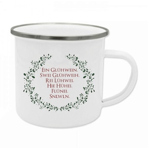 mulled wine mug with saying
