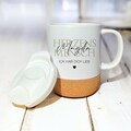 Heart person mug personalized gift girlfriend mug with name coffee mug tea mug gift mom daughter farewell gift colleague