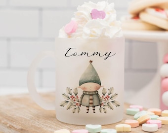 Christmas Gift Mug Personalized Christmas Mug Glass Glass Mug Mulled Wine Mug Christmas Punch Gift Mug Manufactory Lovingly