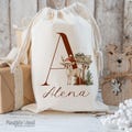 Nikolaussack Weihnachtsmannsack Nikolaus Geschenkesack Name Buchstabe personalisiert Weihnachtssack Weihnachten Geschenk Kinder mit Name product logo