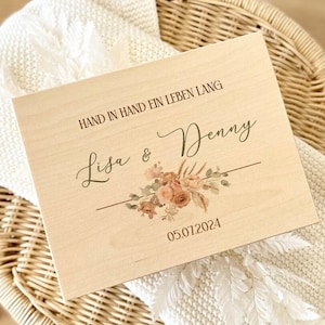 Erinnerungskiste Hochzeitsgeschenk Personalisiert Geldgeschenk Holzkiste Hochzeit Geschenk Wedding Gift Manufaktur Liebevoll