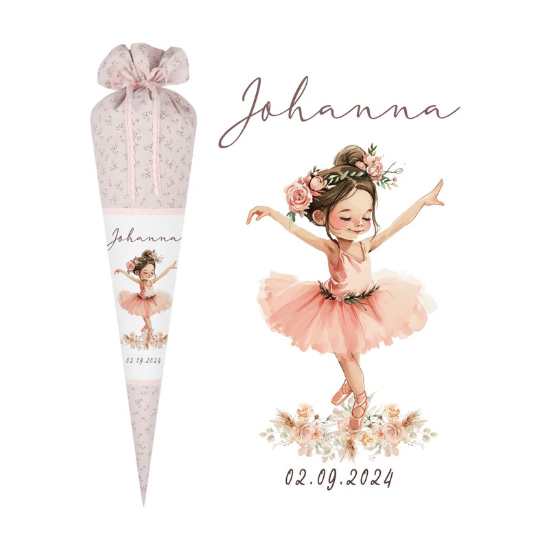 Schultüte ballerina - Etsy.de