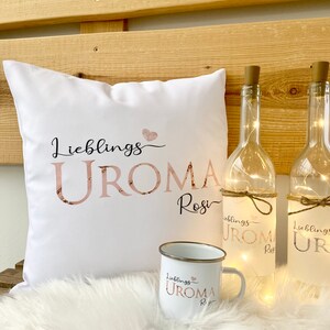 Geschenk Uroma Flaschenlicht Personalisiert Name Lieblingsuroma Bild 8