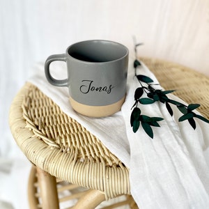 Tasse Personalisiert Geschenk Frau Mann Name Kaffeetasse Keramik Keramiktasse, Manufaktur Liebevoll Bild 6