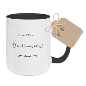 Mug gift custom text birthday woman man