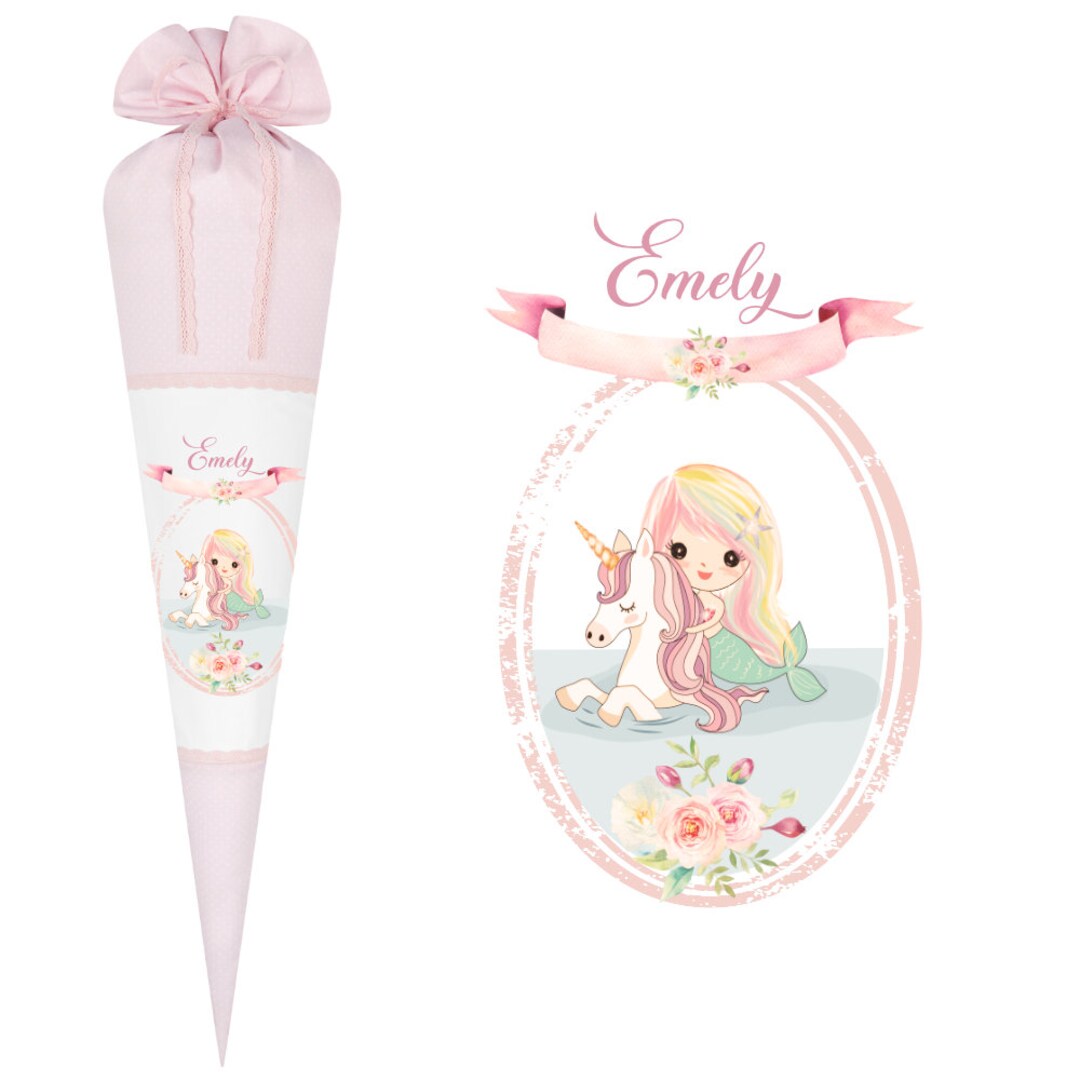  Foto zu Schultüte Meerjungfrau - Etsy 